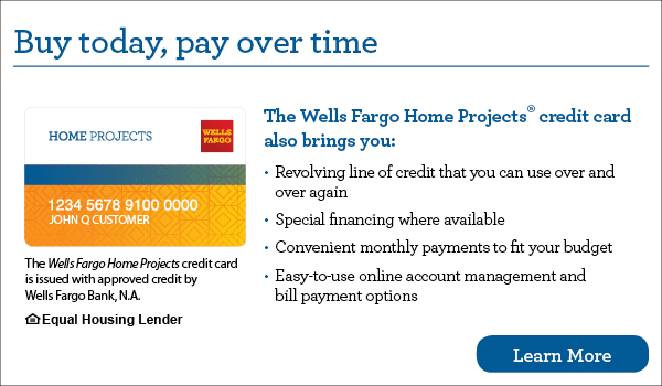 Wells Fargo Home Improvement Credit Card